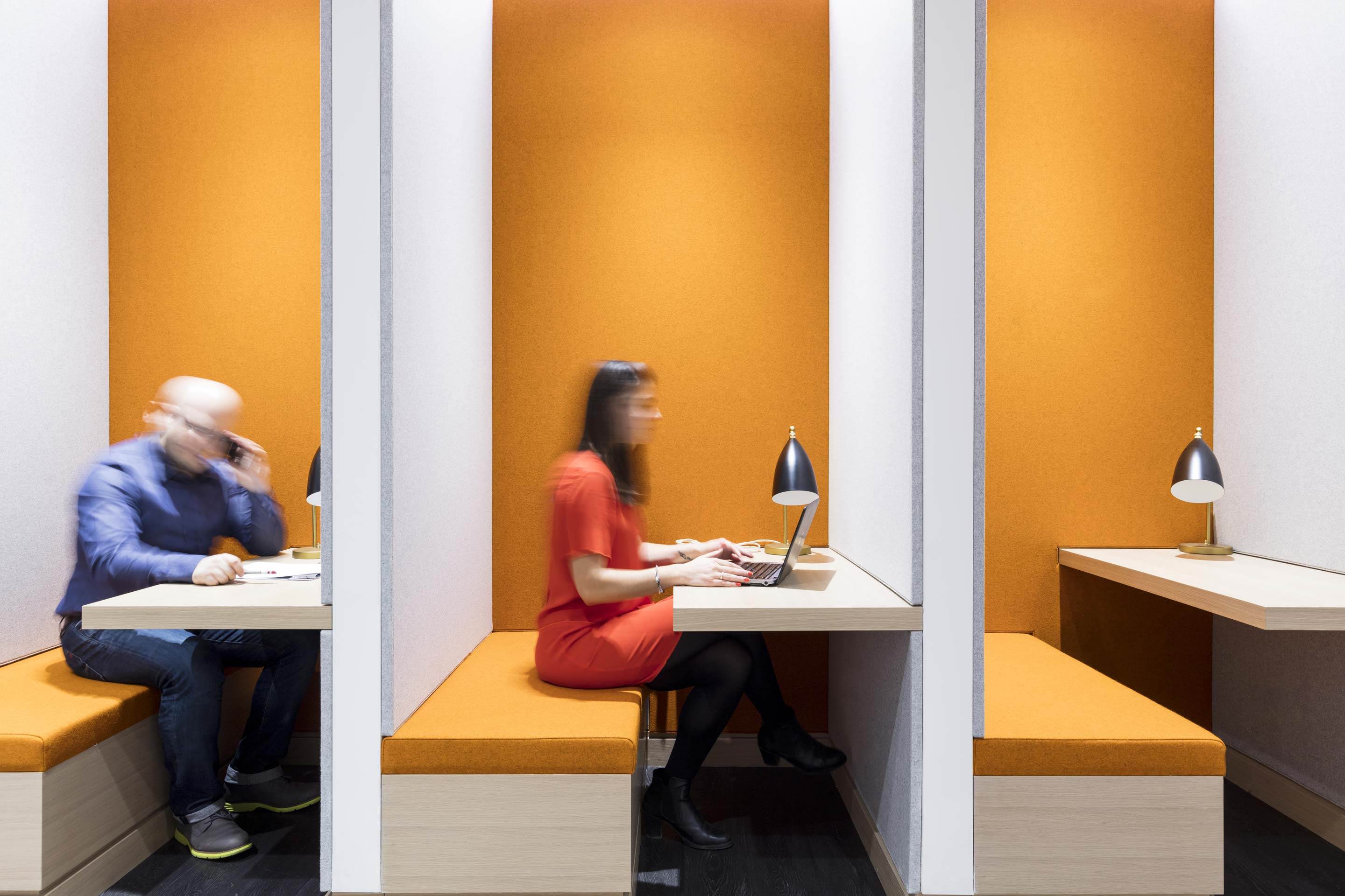Thomson Reuters – Individual working booths