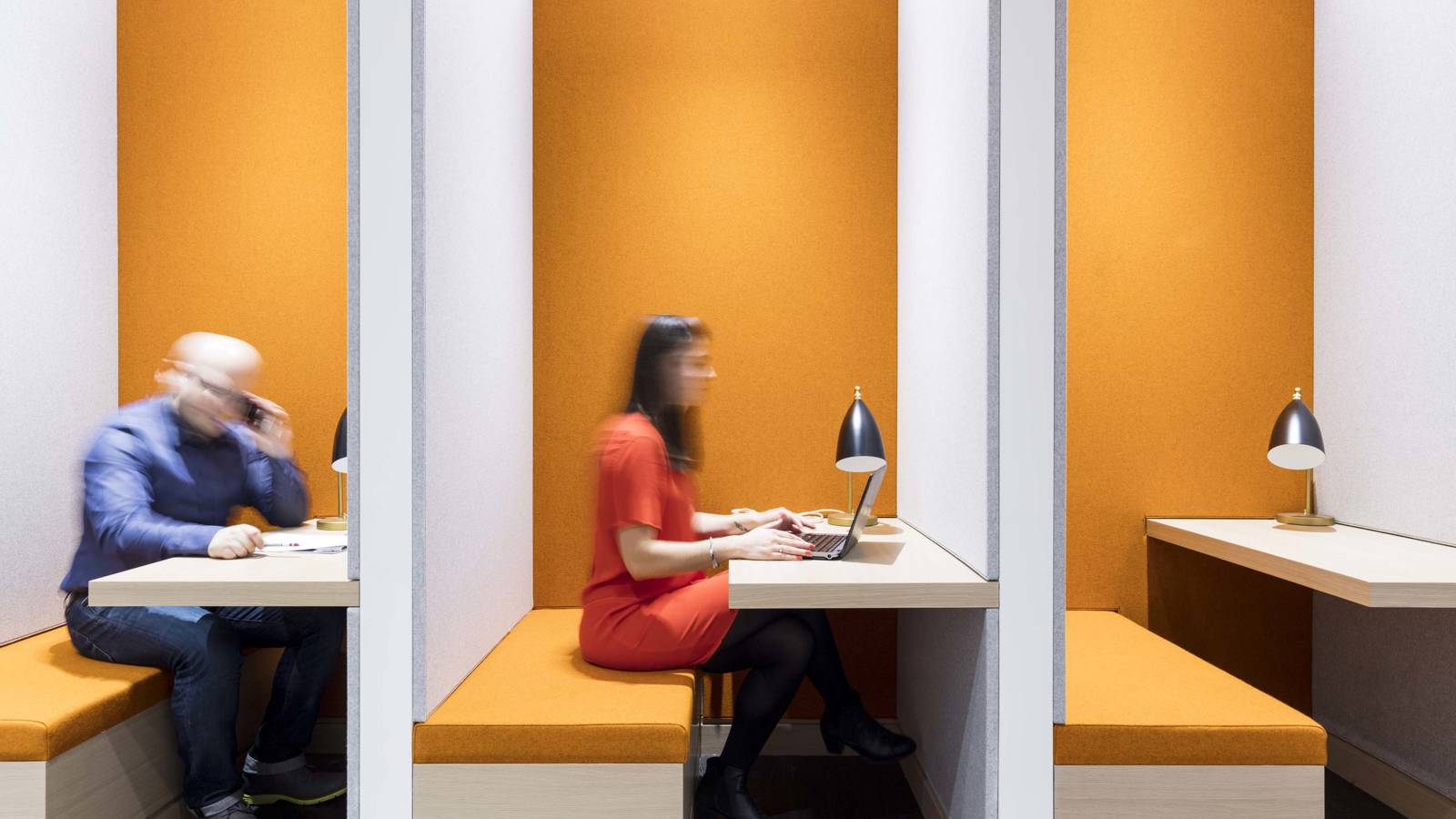 Thomson Reuters – Individual working booths