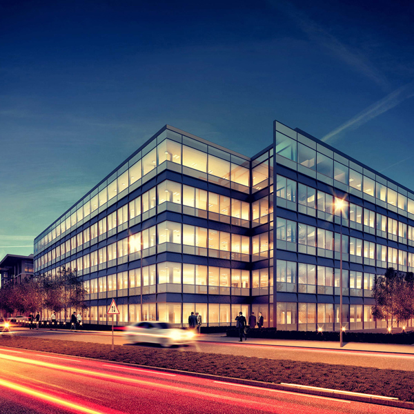 Tamesis the Headquarters building in Egham completes 