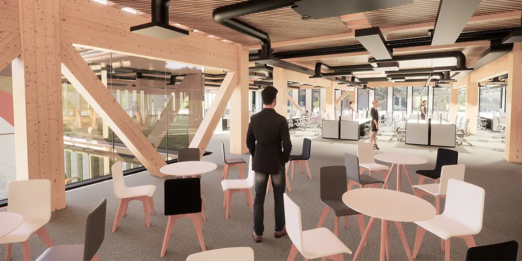 The Future of Offices: Mass Timber with Zero Carbon