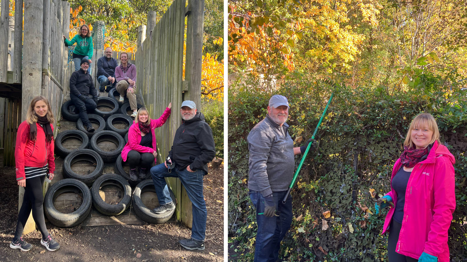 Our Edinburgh studio volunteered at The Yard in Edinburgh