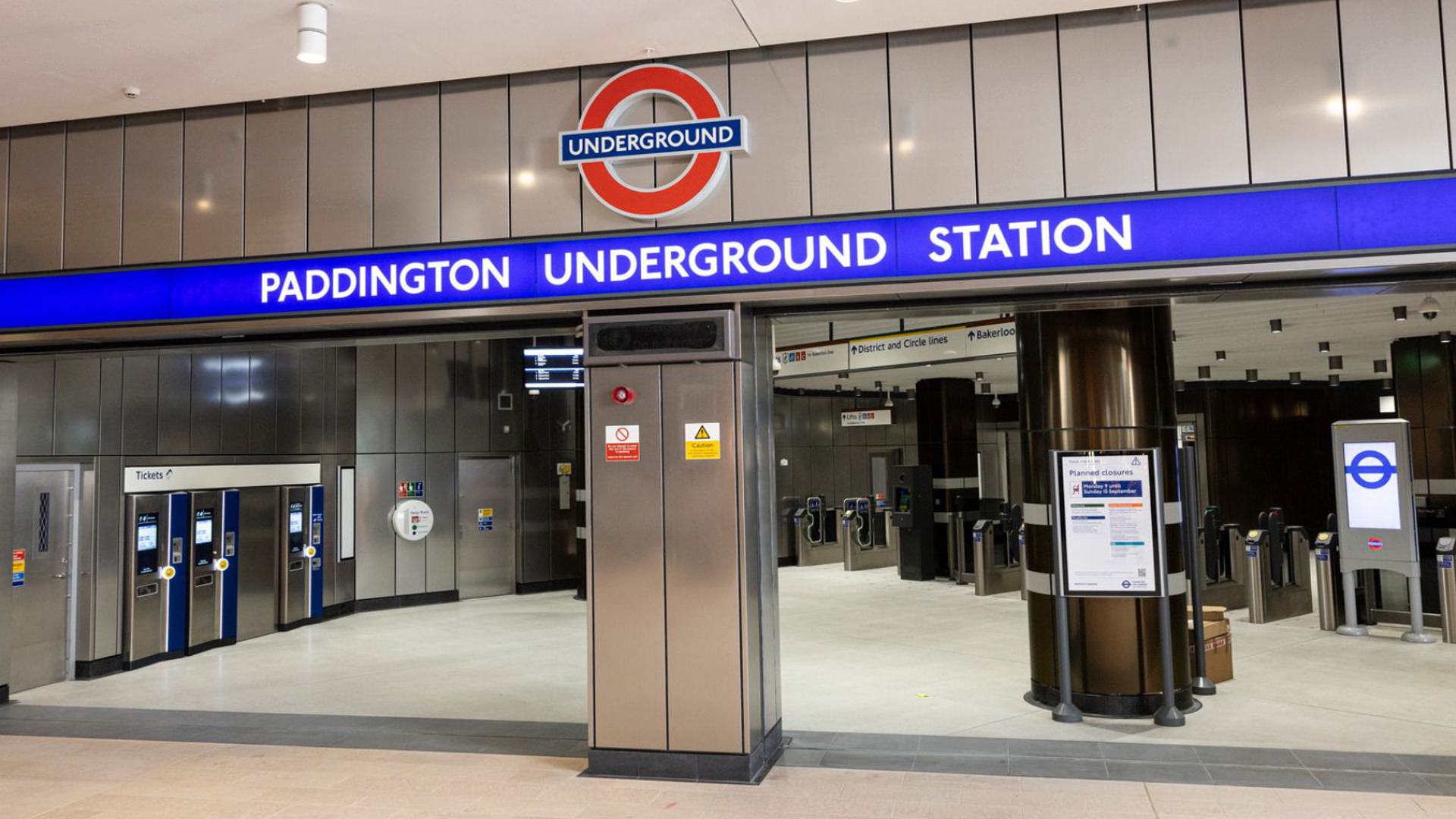 Paddington Square ticket hall entrance. Credit: Mace