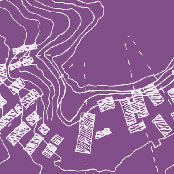 Working with contours - designing for steep terrain